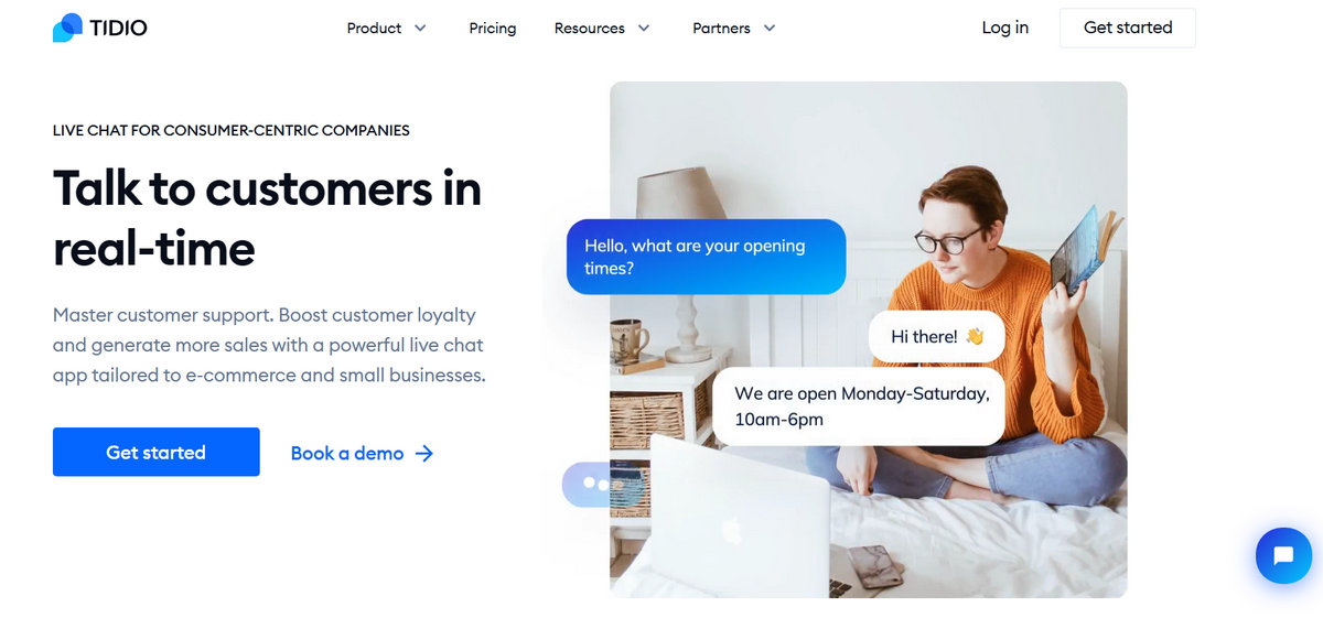 Tidio Chat livechat app